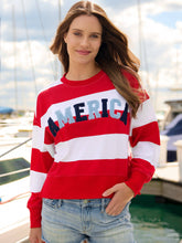 America Rugby Striped Sweatshirt (REG)