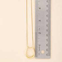 Double Arch Slider Necklace