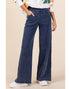 Washed Elastic Waist Jeans (S70628) (REG)