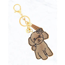 Doodle Dog Sparkle Keychain