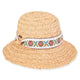 Summer Fun Raffia Bucket Hat