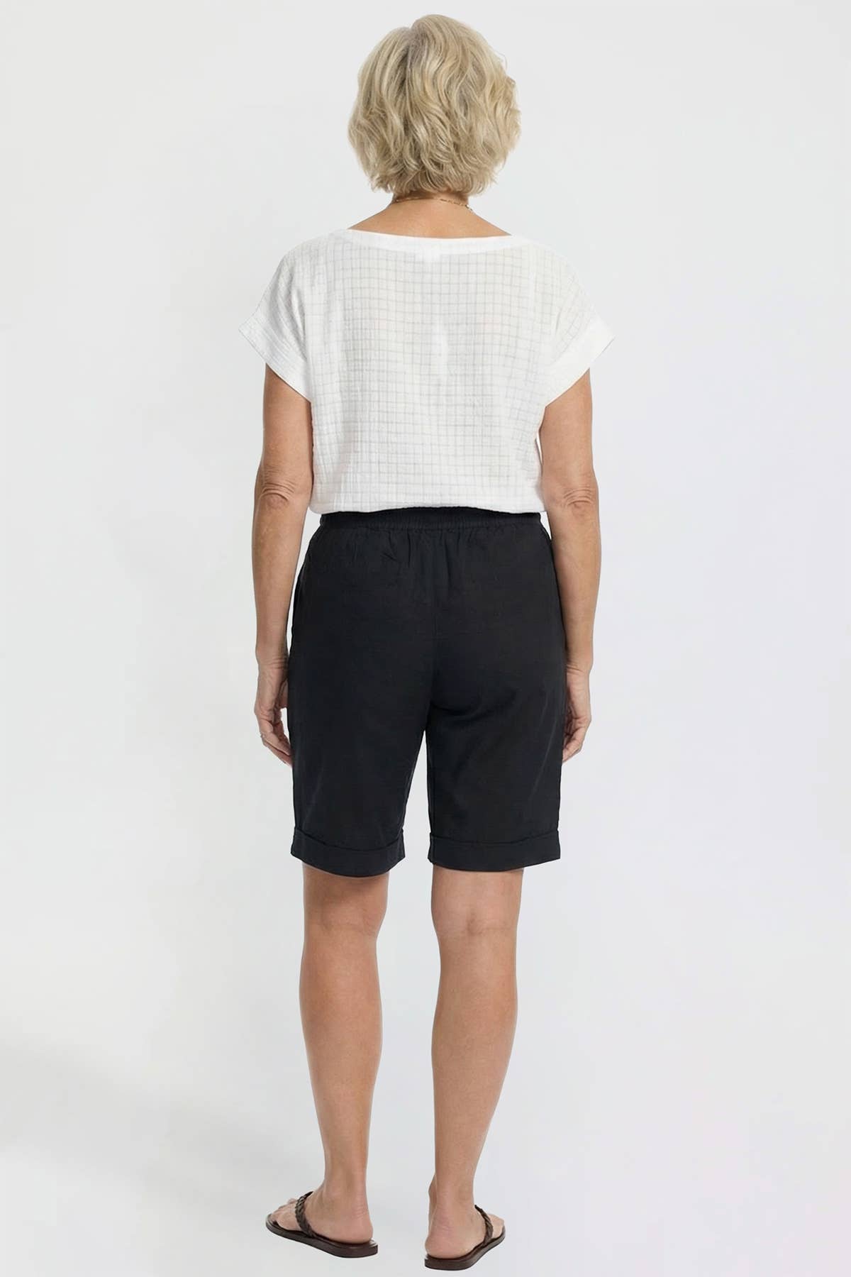 YMI Black Bermuda Shorts (REG)