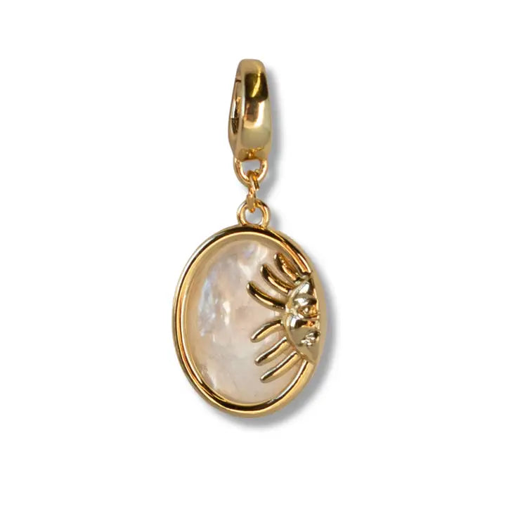 Oval Sun Charm