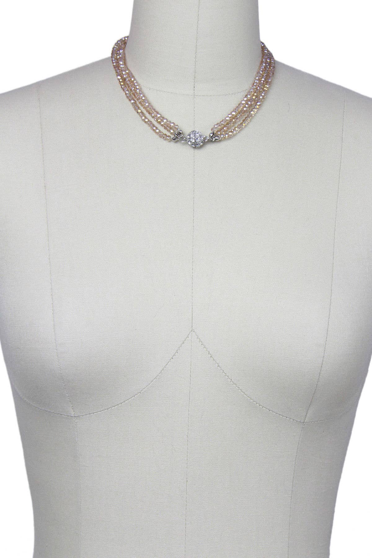 Simply Crystal Detachable Necklace