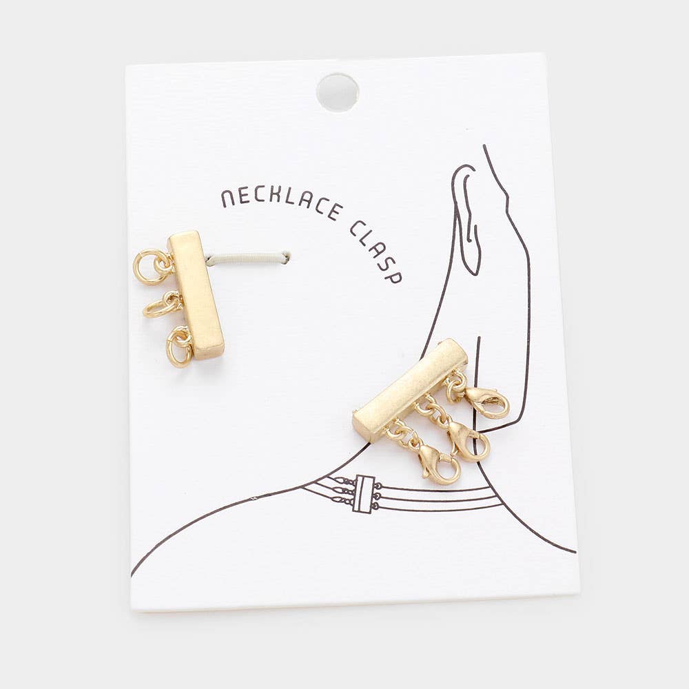 Magnetic Layered Necklace Clasp