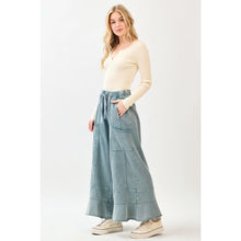 Misty Blue Wide Leg Pants (REG)