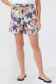 Missy Drawstring Shorts in Floral (REG)