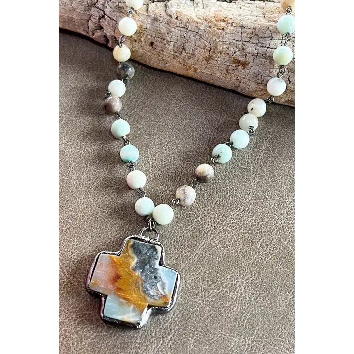 Theresa Cross Necklace