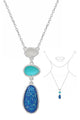 Sea Stone Link Necklace