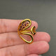 Leopard Print 18K Gold Plated Ring