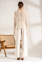 Champagne Ladder Knit Sweater (REG)