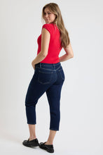 YMI Dark Cropped Slim Straight Leg Jeans (REG)