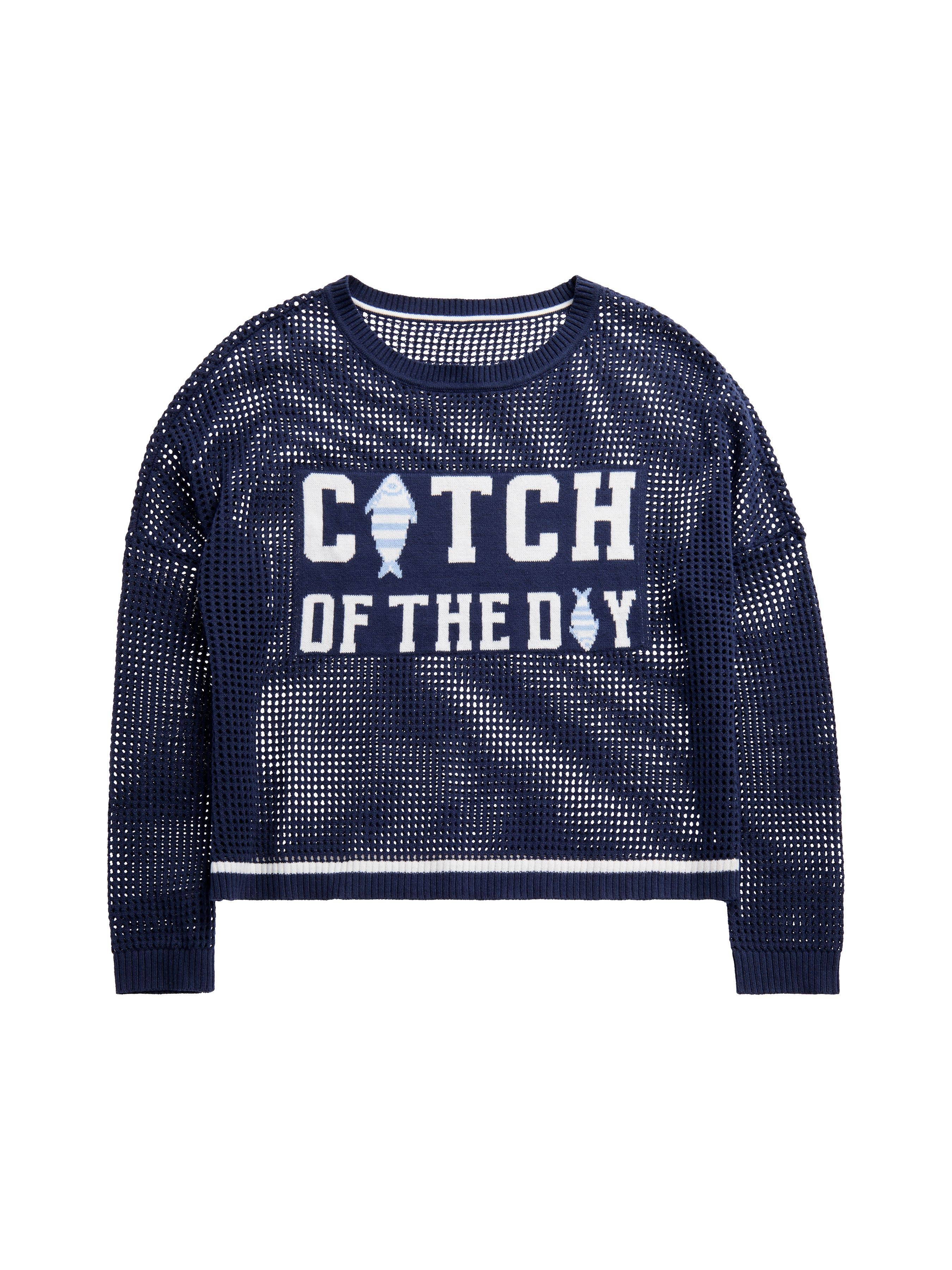 Catch of the Day Mesh Sweater (REG)