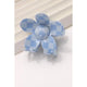 Checkered Flower Claw Clip