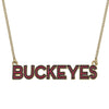 Buckeyes OSU Outline Necklace