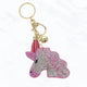 Unicorn Head Keychain