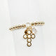 Pearl Cross Stretch Bracelet