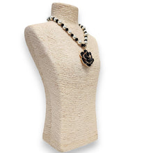 Vintage Flower Statement Necklace