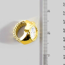 Stainless Steel Snake Ring Watch