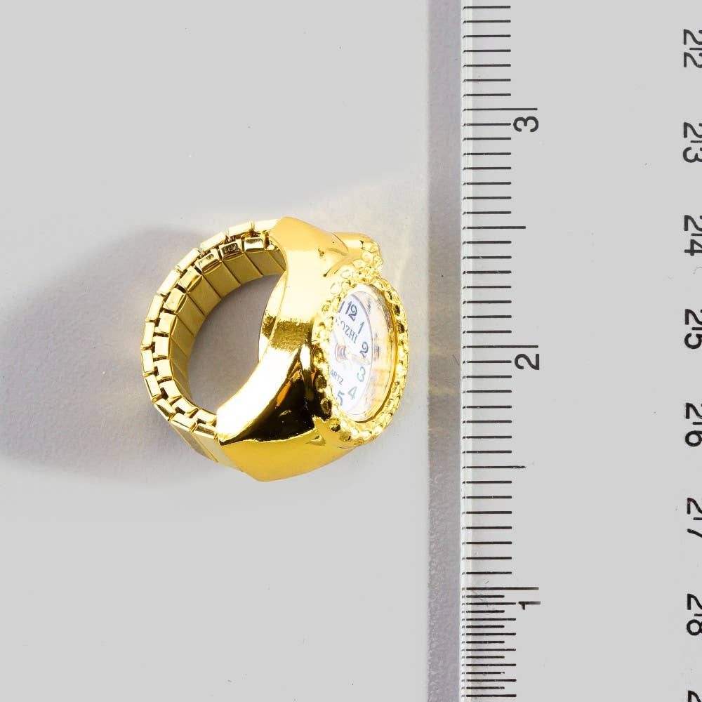 Stainless Steel Snake Ring Watch