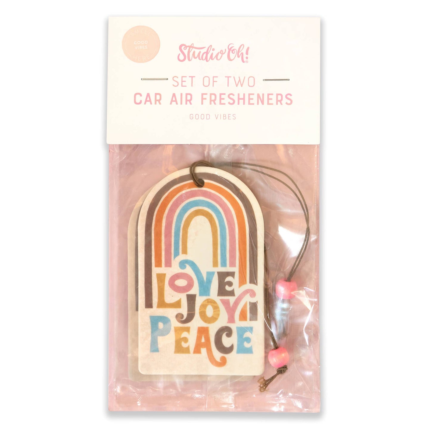 Love Joy Peace Rainbow Air Freshener