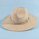 Braided Band Felt Hat