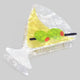 Olive Martini Claw Clip