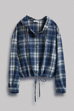 Navy Flannel Shacket (REG)