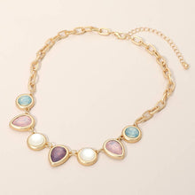 Multi Charm Link Necklace