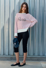 Red Striped Paris Sweater (REG)
