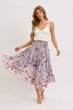 Enchanting Floral Midi Skirt (REG)