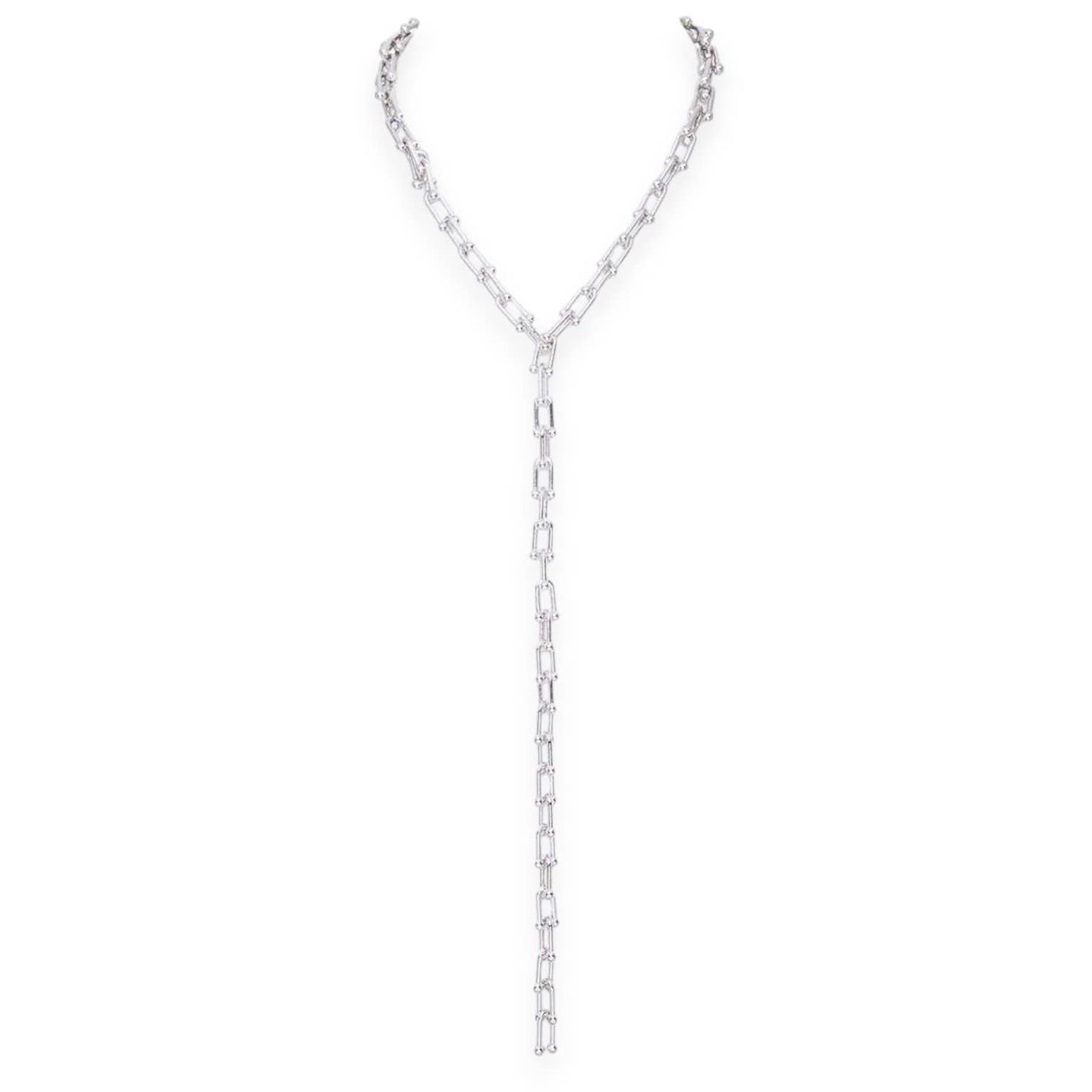Iconic Chain Link Y Necklace