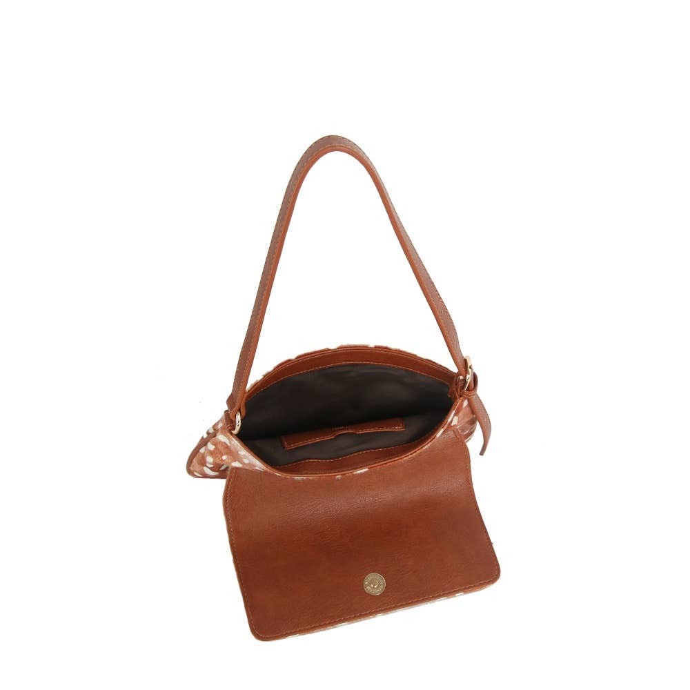 Fawn Spotted Shoulder Bag