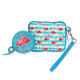 Summer Flamingo Wristlet Set