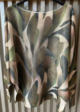 Olive Abstract Sweater (REG)