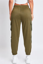 Nylon Pocket Jogger Pants in Olive (REG)