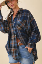Kambrie Plaid Flannel Top (REG)