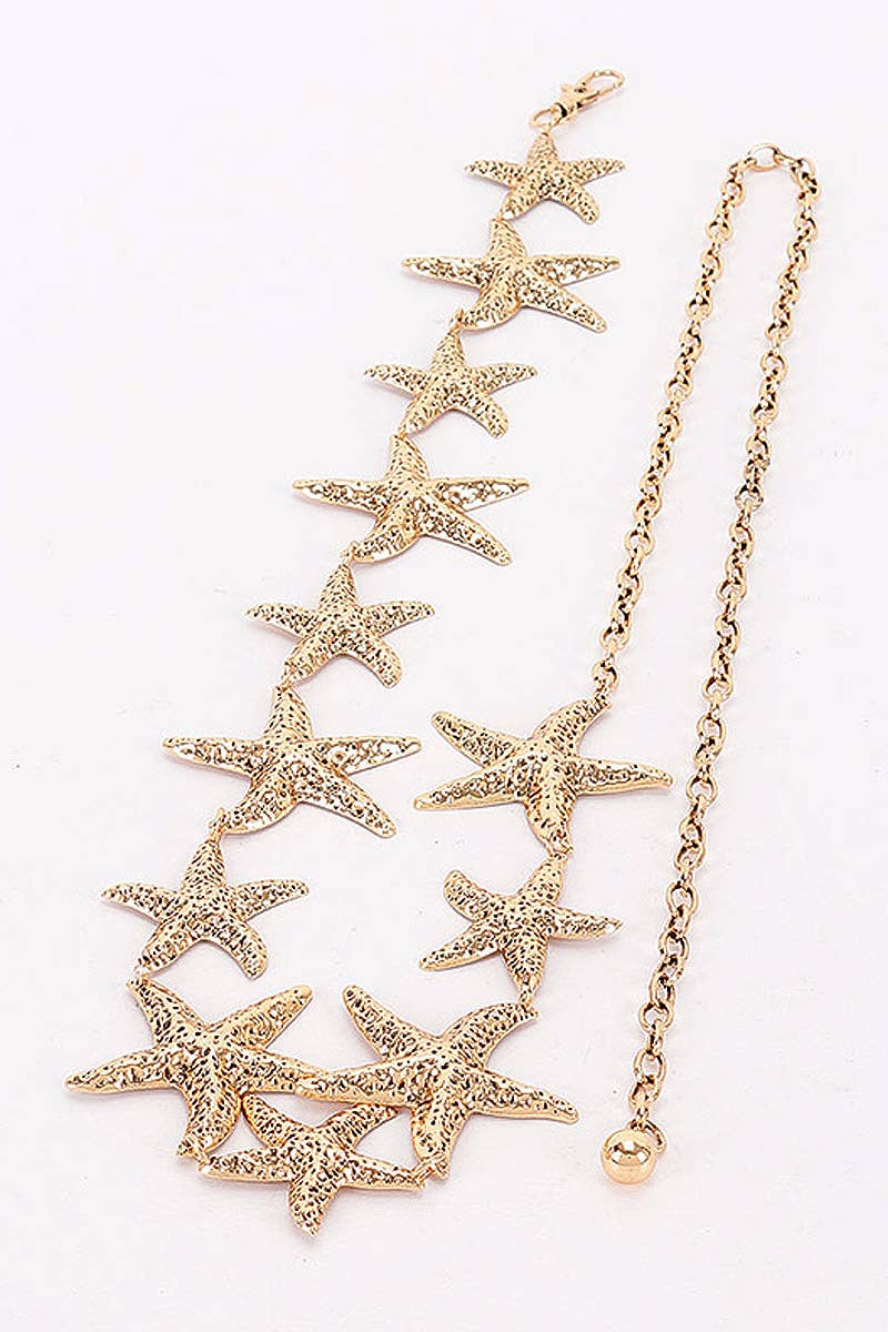 Starfish Chain Belt