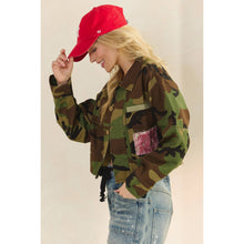 Floral Back Camo Jacket (REG)