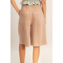 Drawstring Jorts in Dark Taupe (REG)