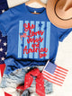 Gingham USA She Loves Jesus Tee (REG/PLUS)