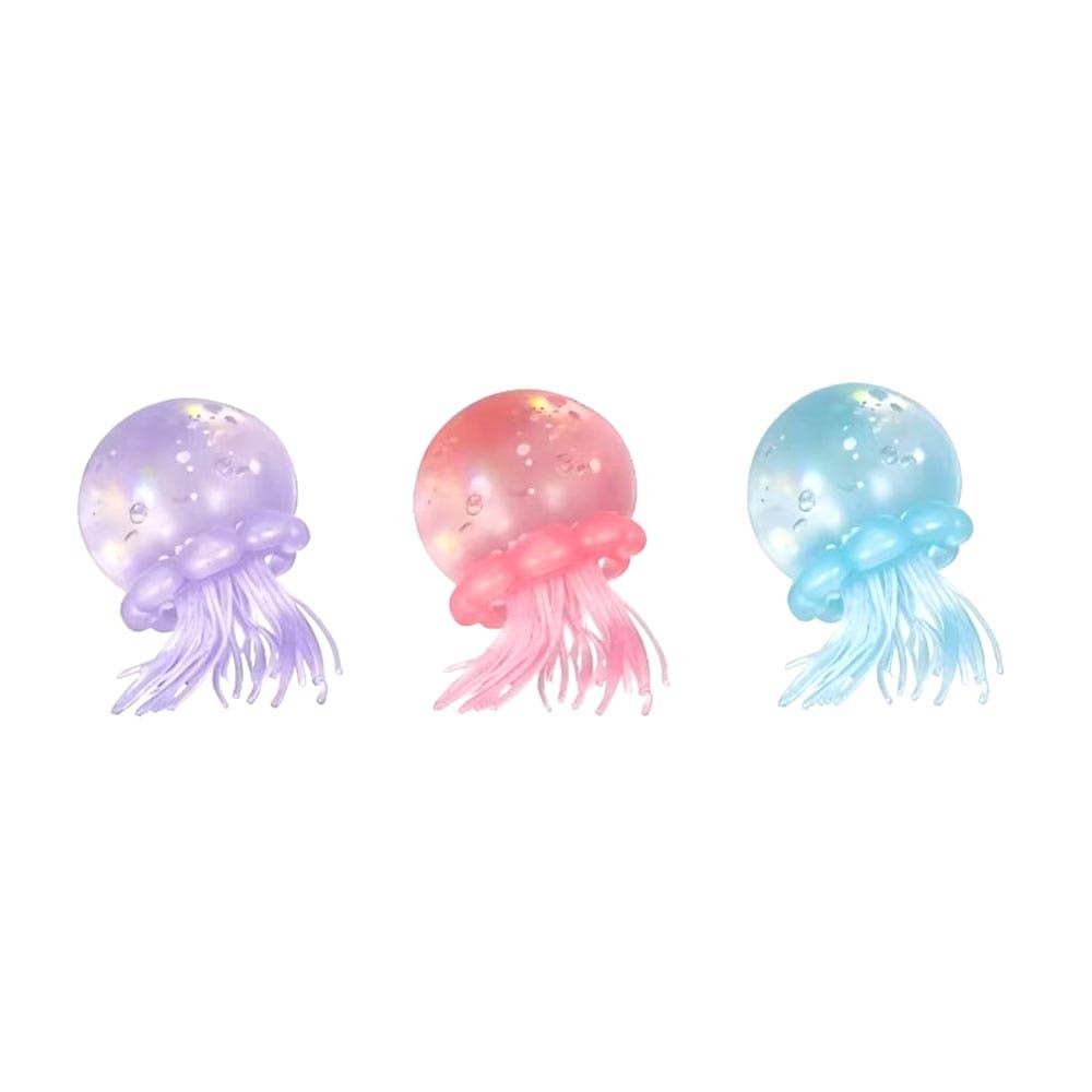 Glitter Jellyfish Squishy Stress Toy