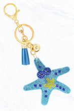 Blue Starfish Keychain
