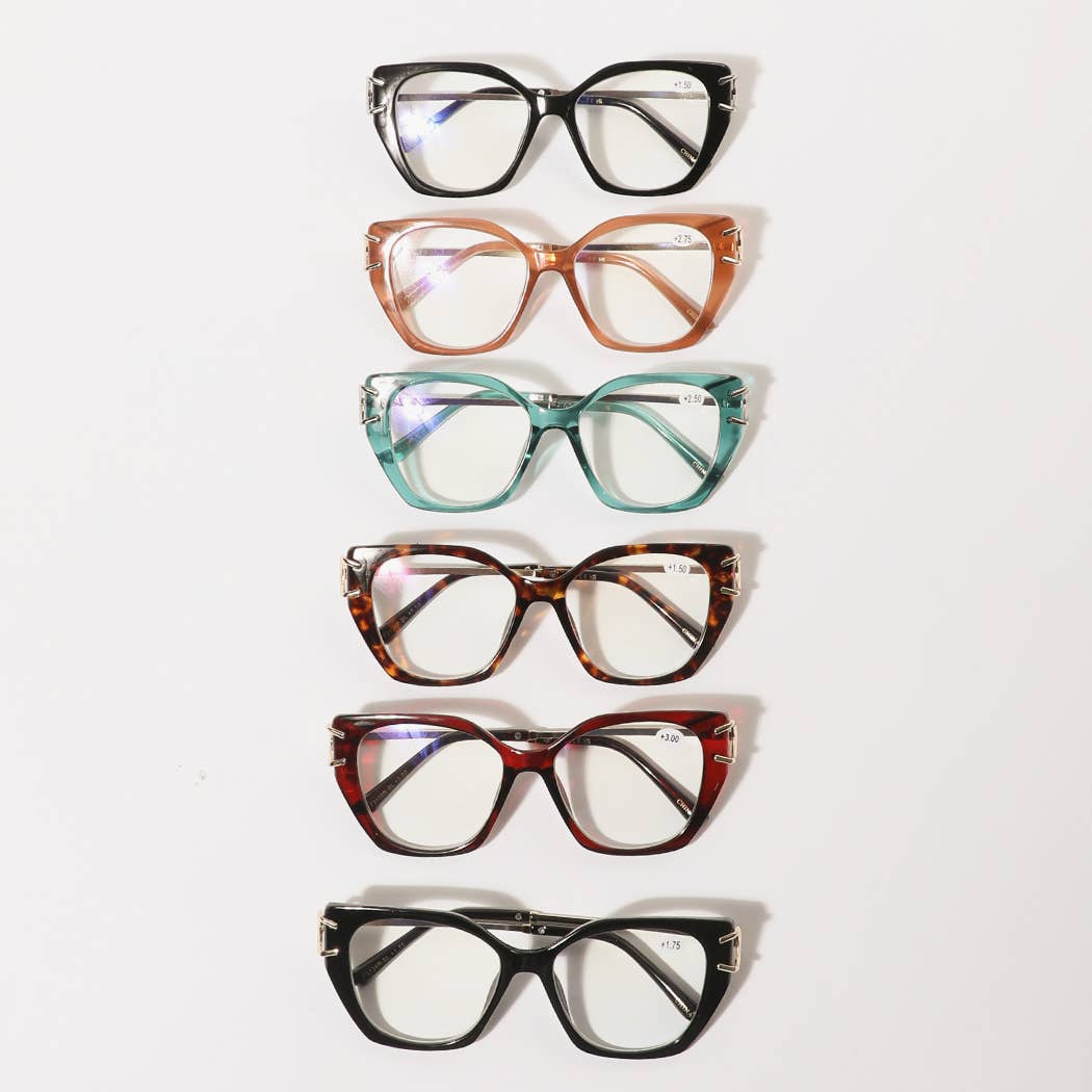 Decorative Blue Light Reading Glasses
