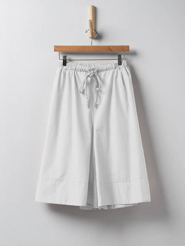 White Airflow Drawstring Shorts (REG)