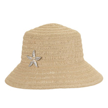Starfish Straw Bucket Hat