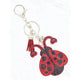 Ladybug Sparkle Keychain