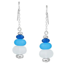 Tiered Seaglass Earrings