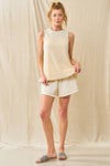 Textured Yoke Top (REG)