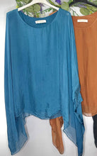 Silky Classic Top in Petroleum Blue (REG)
